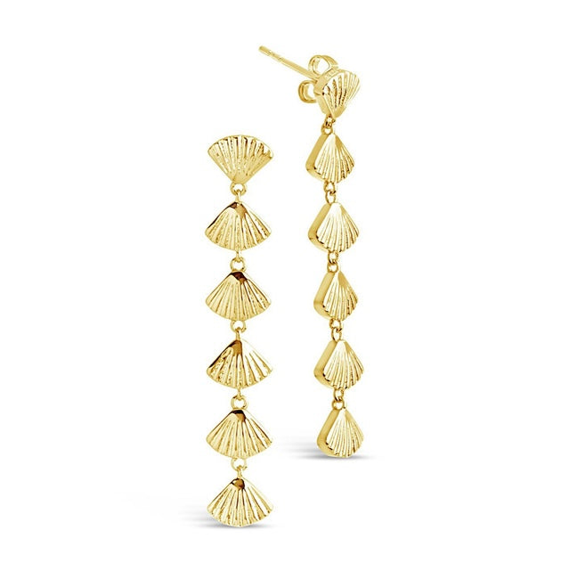 Seashell Scalloped Earrings